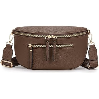 Montana West Crossbody Bags for Women Bum Bag Sling Purse with Adjustable Strap | Amazon (US)