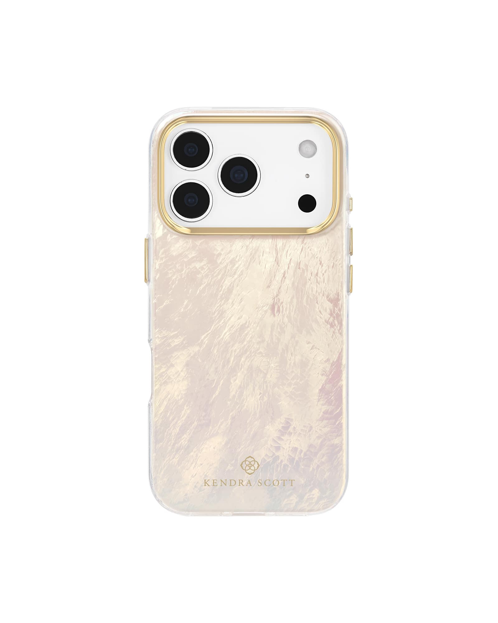 Kendra Scott MagSafe� iPhone 17 Pro Max Pearlescent Cream Phone Case | Tpu | Kendra Scott