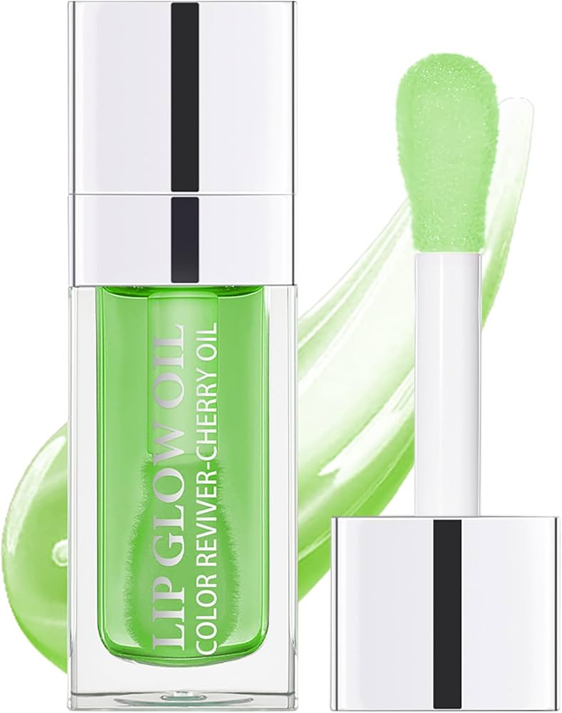 Hydrating Lip Glow Oil, Moisturizing Lip Gloss, Plumping Lip Oil, Non-Sticky Long Lasting Lip Oil... | Amazon (US)