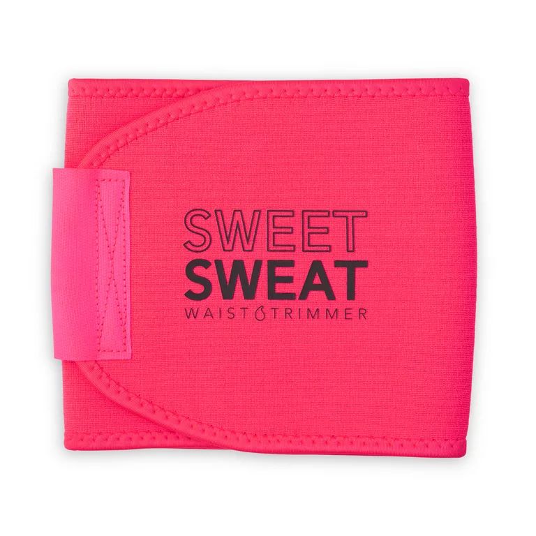 Sweet Sweat Waist Trimmer - Neon Pink, Medium (41 x 8in) - W/ Wash Bag | Walmart (US)
