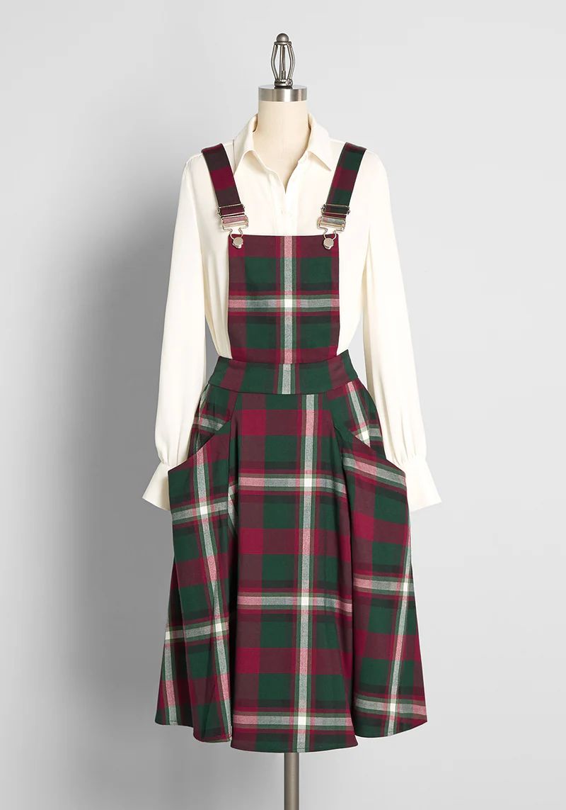 Cider Sippin' in Plaid Jumper | ModCloth