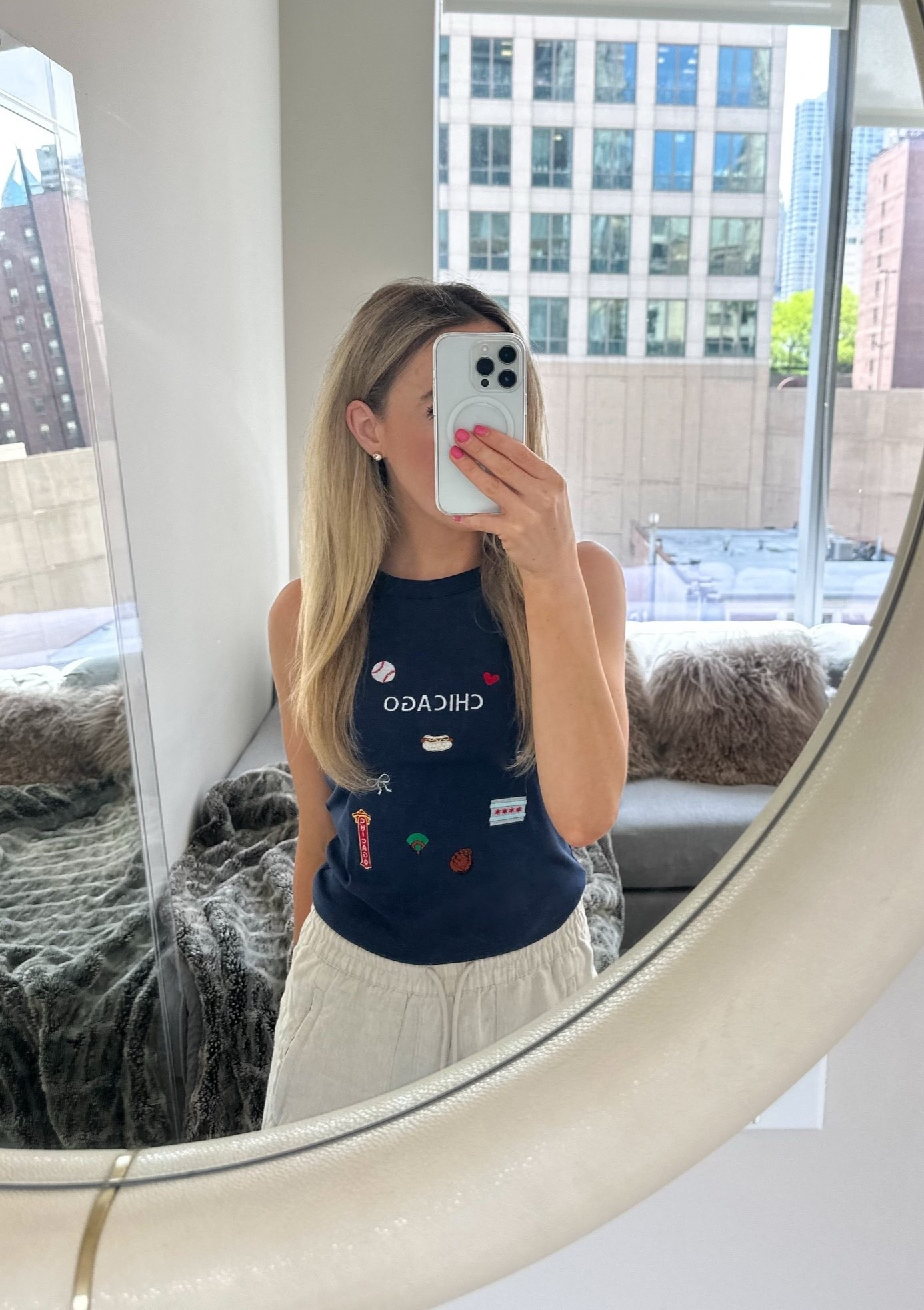 Chicago Tank: Embroidered Tank

#LTKootd #LTKU #LTKSeasonal