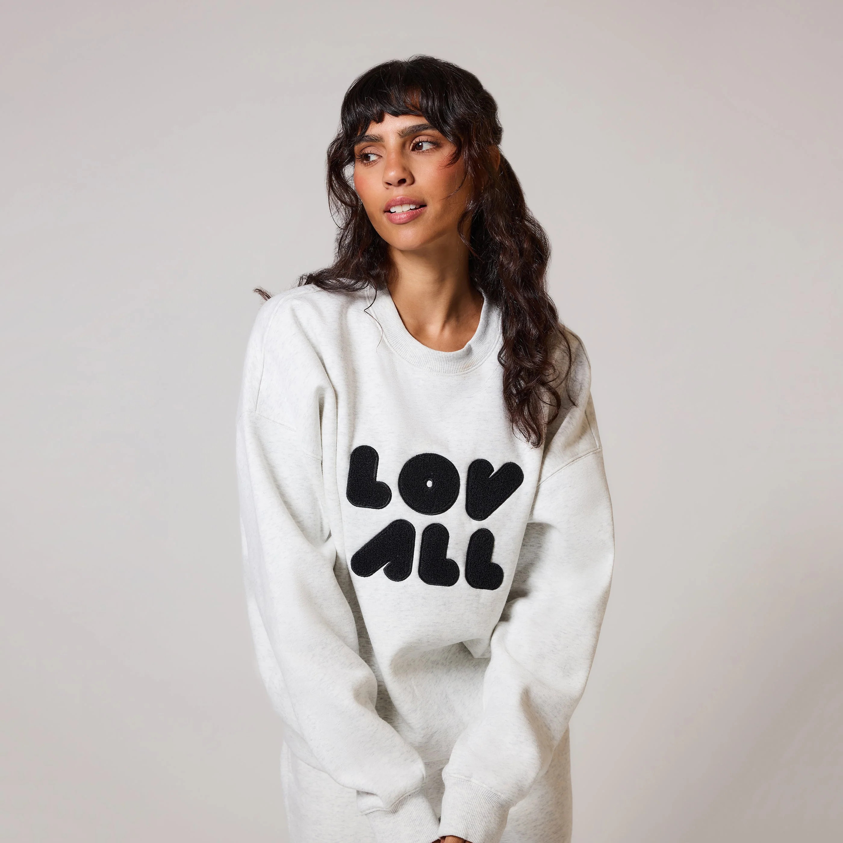 Organic Oversized Sweatshirt Style 1 | LOVALL