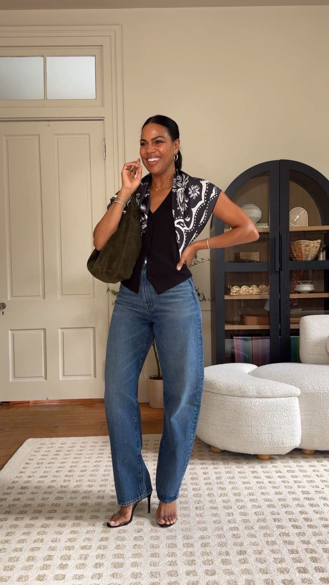 Madewell is 25% off sitewide for insiders!! I am continuing my mission to find everyone the perfect denim! I’m 5’4 and I got the regular length in all of these pairs. Superwide leg: true to size, regular fit Curvy perfect vintage wide leg: curvy fit, size down. Close to no stretch Curvy pieced barrel leg jean: curvy fit, true to size. Curvy Balloon, curvy fit, size down. 

#LTKSaleAlert
