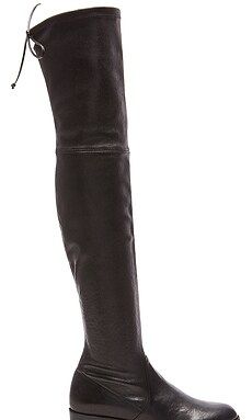 Stuart Weitzman Lowland Boot in Black from Revolve.com | Revolve Clothing (Global)