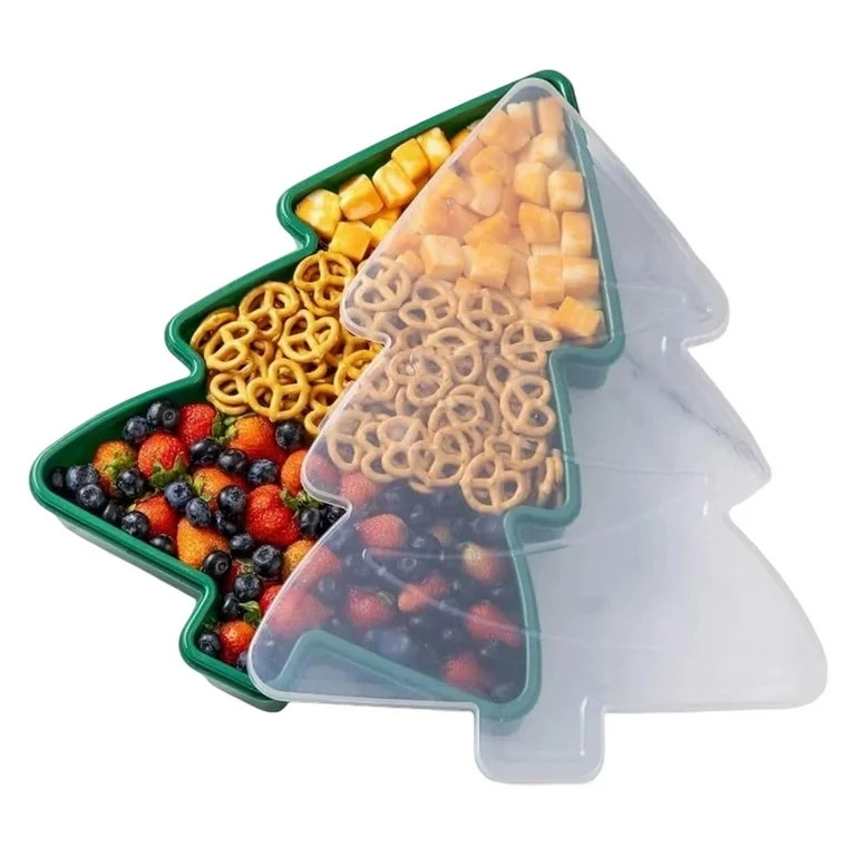 Harlier13 Christmas Gingerbread Containers With Lid, Holiday Themed Snack Container For Cookies, ... | Walmart (US)