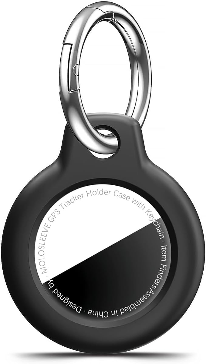 1|2|4 Pack for Airtag Holder Case with Keychain, Shockproof GPS Cover Anti-Scratch Key Chain for ... | Amazon (US)