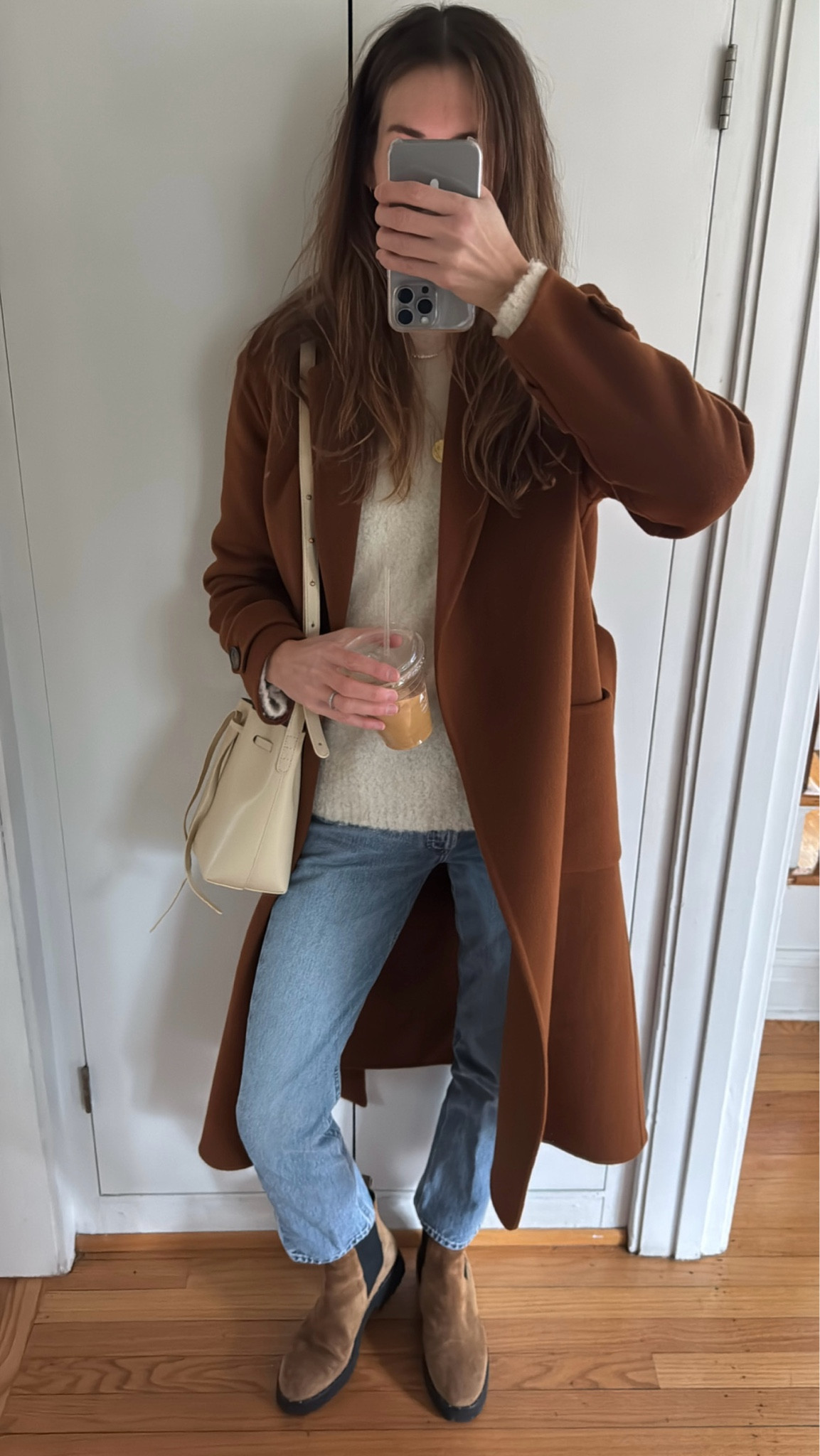 Today’s layers - chocolate and cream 

#LTKOver40