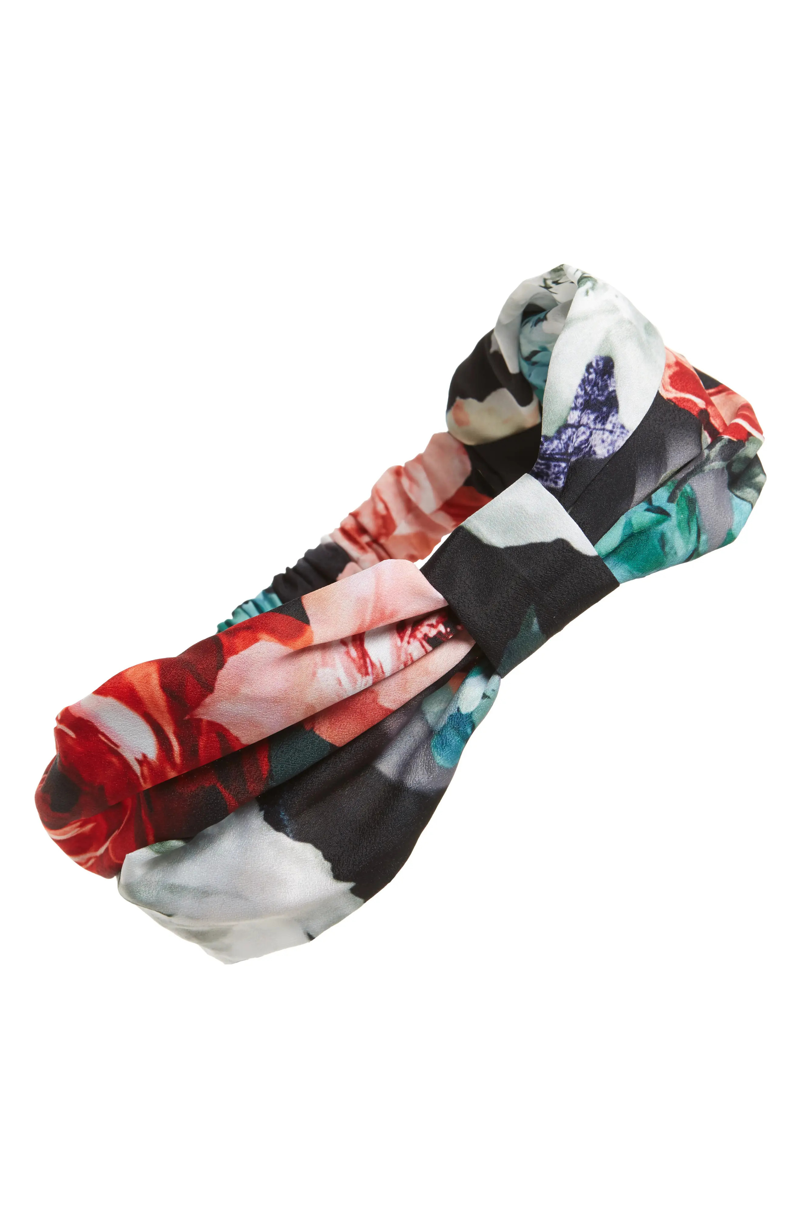 Flower Print Knot Head Wrap | Nordstrom