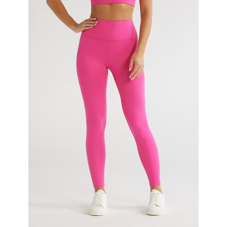 Sofia Active by Sofia Vergara Women's High Waist Studio Leggings, 27" and 23" Inseam, Sizes XS-XX... | Walmart (US)