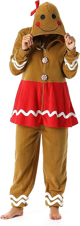 #followme Adult Christmas Onesie for Women Jumpsuit One-Piece Pajamas | Amazon (US)