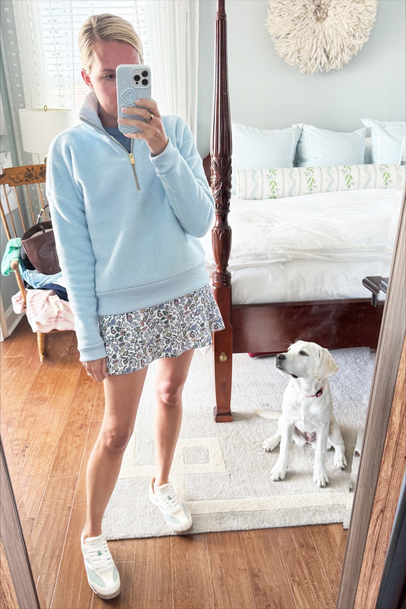 Use code MORGAN15 on my skort 