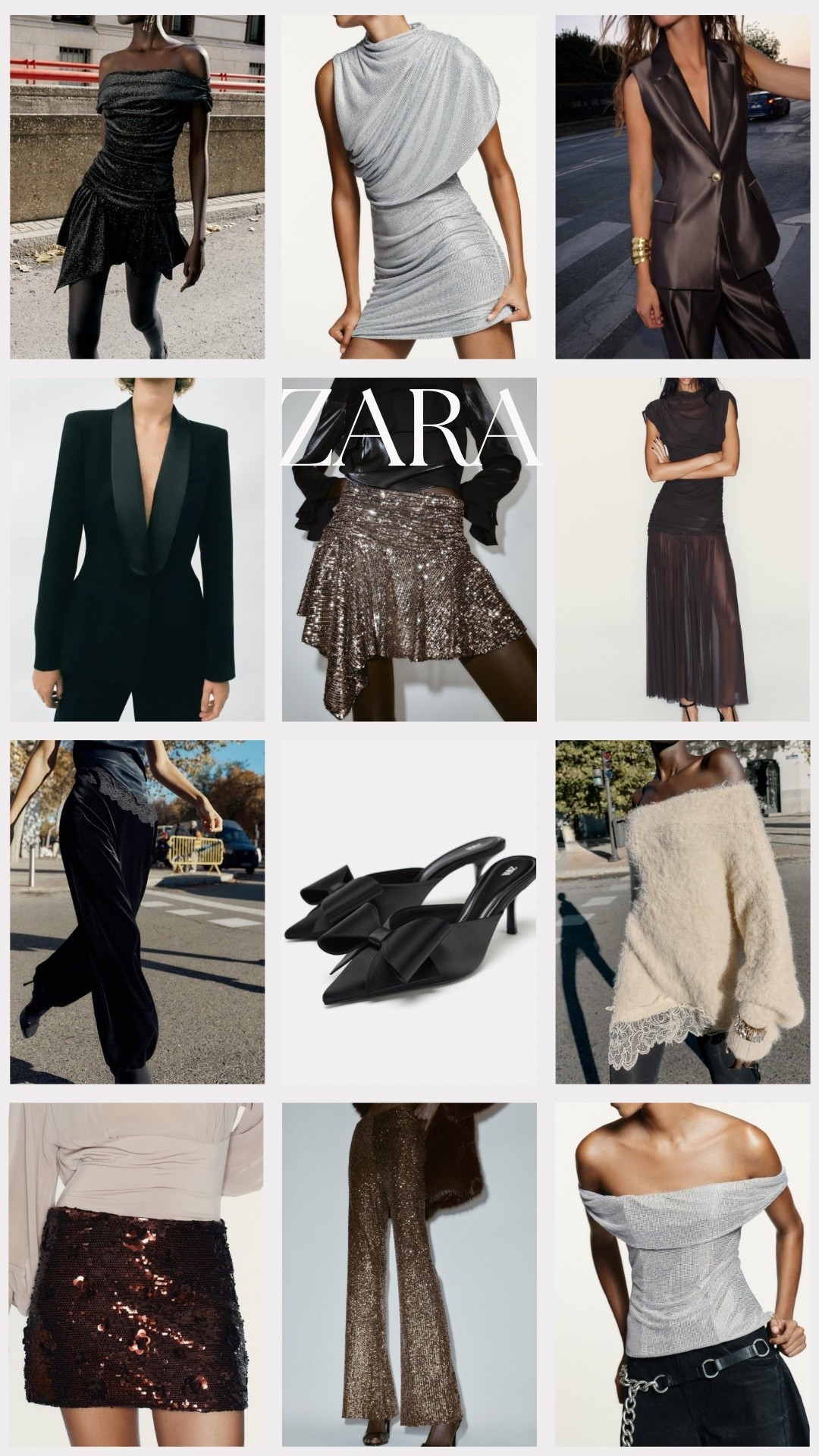 What I ordered from Zara! 

Holiday outfits, Christmas outfit, sequins, holiday look, NYE look, new years outfit, new years dress, NYE dress, Christmas dress, holiday heels, blazer, Zara 

#LTKHoliday #LTKPetite