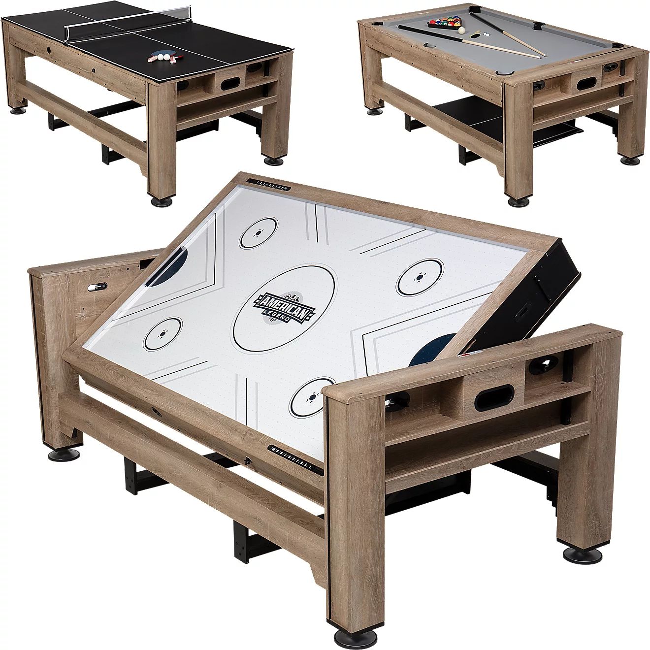 American Legend 84" Westbrook 3-In-1 Multi Game Table | Academy | Academy Sports + Outdoors