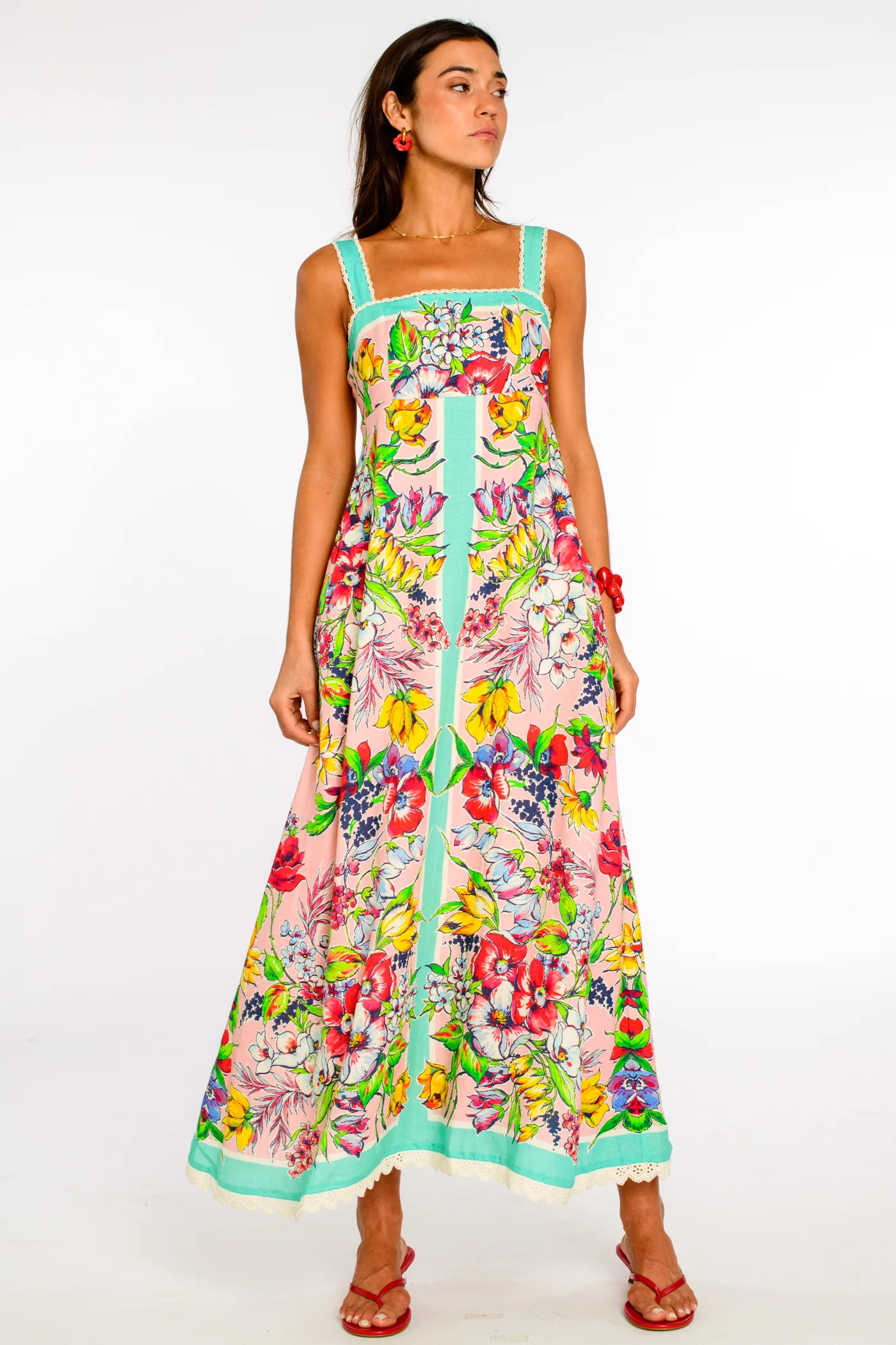 Annalisa Dress in Vintage Scarf | Elizabeth James The Label