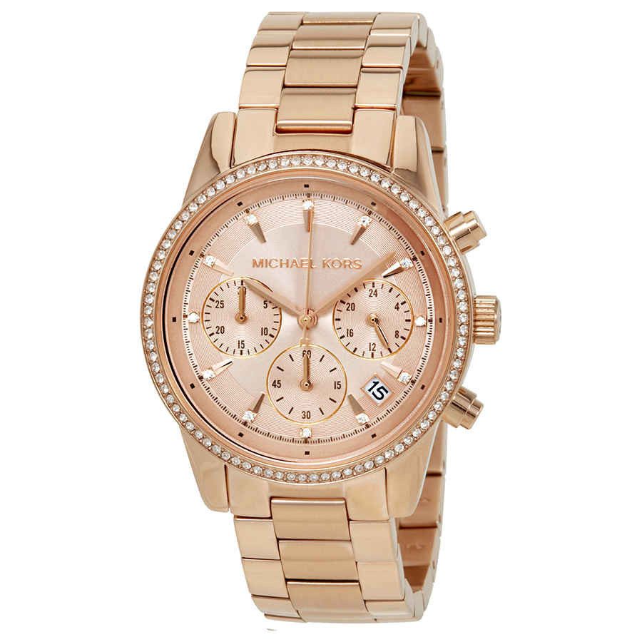 Michael Kors Ritz Rose Dial Ladies Watch MK6357 | Jomashop.com & JomaDeals.com