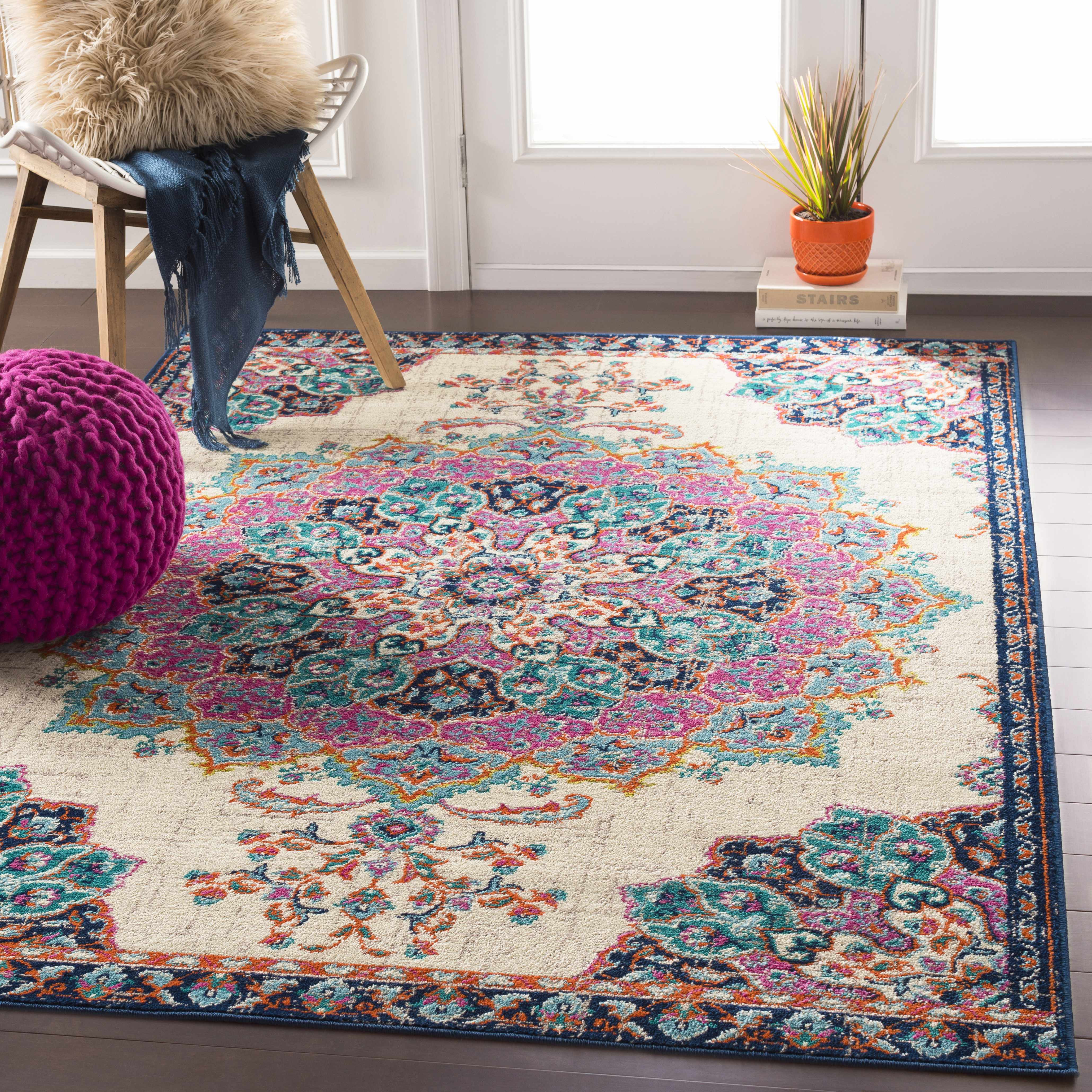 Presteigne 7'10"" x 11'2"" Updated Traditional Area Rug - Hauteloom | Boutique Rugs