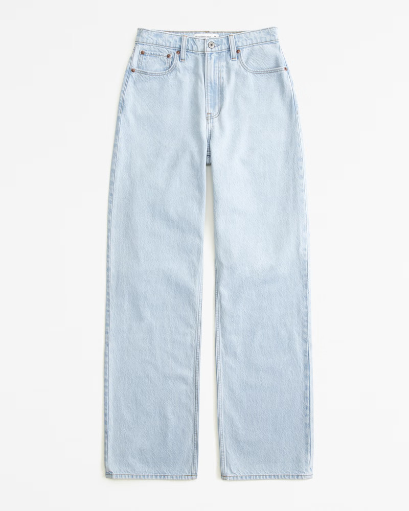 High Rise Loose Jean | Abercrombie & Fitch (US)