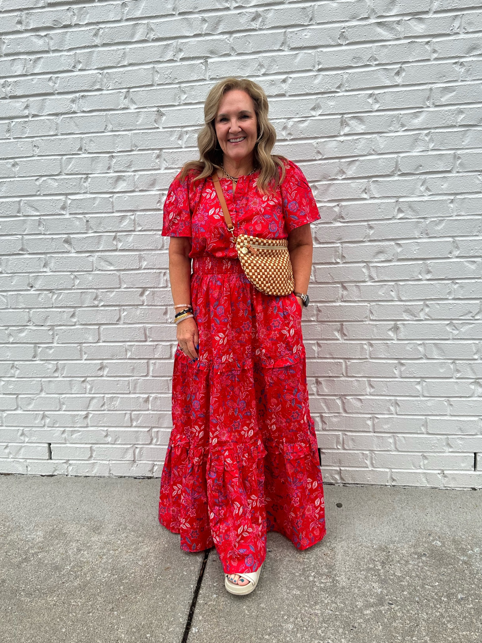 New dress fully stocked at Shop Avara. True to size! Wore this for our date night last night. 15% off code NANETTE15 

Wedding guest dress cruise vacation Sunday dress bridal shower rehearsal dinner date night. 

#LTKOver40 #LTKFindsUnder100 #LTKWedding