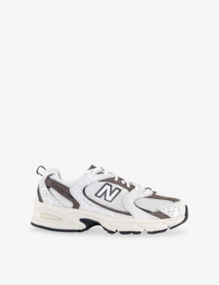 MR530 Leather and Mesh Trainers | Selfridges