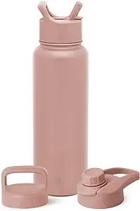 Simple Modern Water Bottle with Straw, Handle, and Chug Lid Vacuum Insulated Stainless Steel Meta... | Amazon (US)