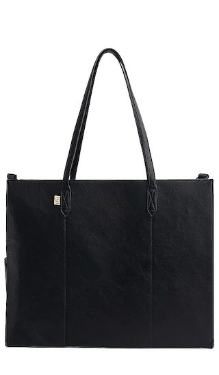 The Work Tote in Black | Revolve Clothing (Global)