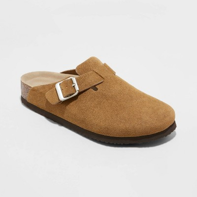 Women's Betsy Clog Mule Flats - Universal Thread™ Cognac 6.5 | Target