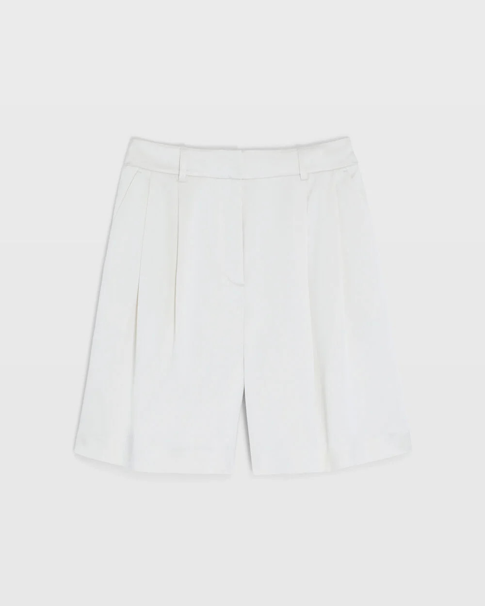 Silk Charmeuse Pleated Short | Club Monaco (Global)
