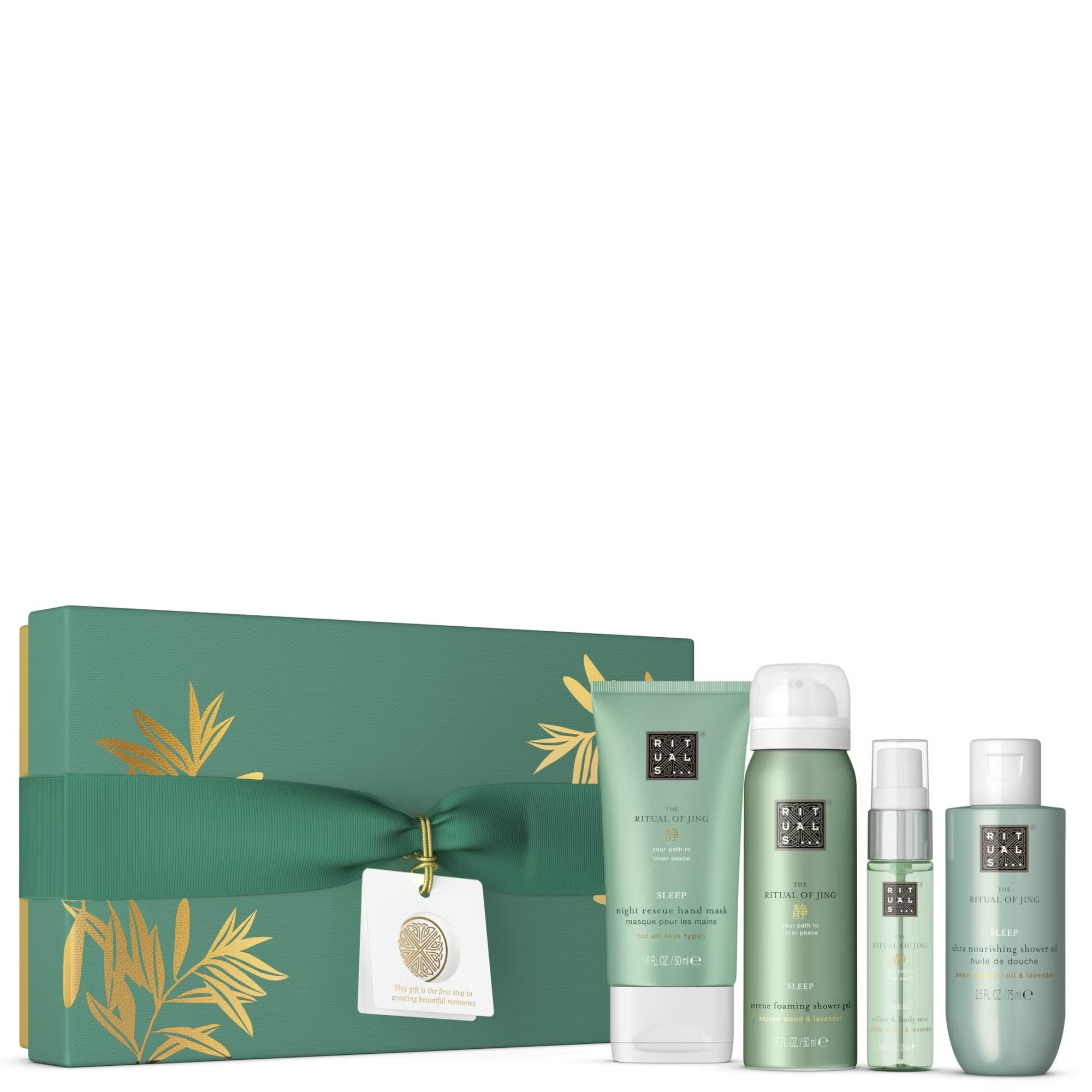 Rituals The Ritual of Jing - Subtle Floral Lotus & Jujube - Small Bath and Body Gift Set | Look Fantastic (UK)