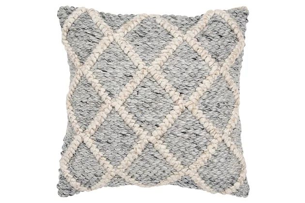 Rizzy Home Donny Osmond Chunky Textured Throw Pillow | Ashley Homestore