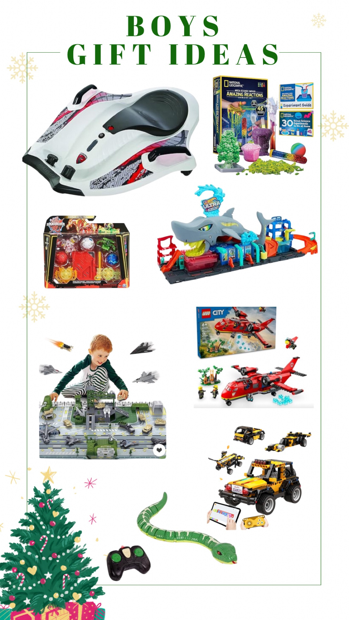 Gift ideas for boys age 4-8, holiday, Christmas, birthday 

#LTKFamily #LTKGiftGuide #LTKKids