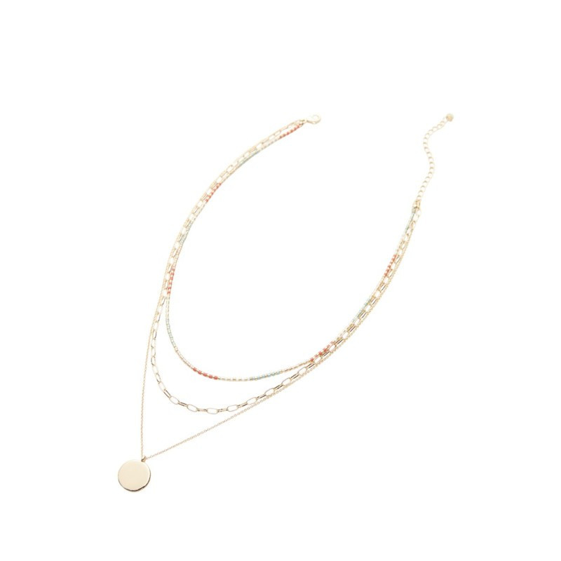 EVEREVE Rory Beaded Coin Necklace | EVEREVE | Evereve