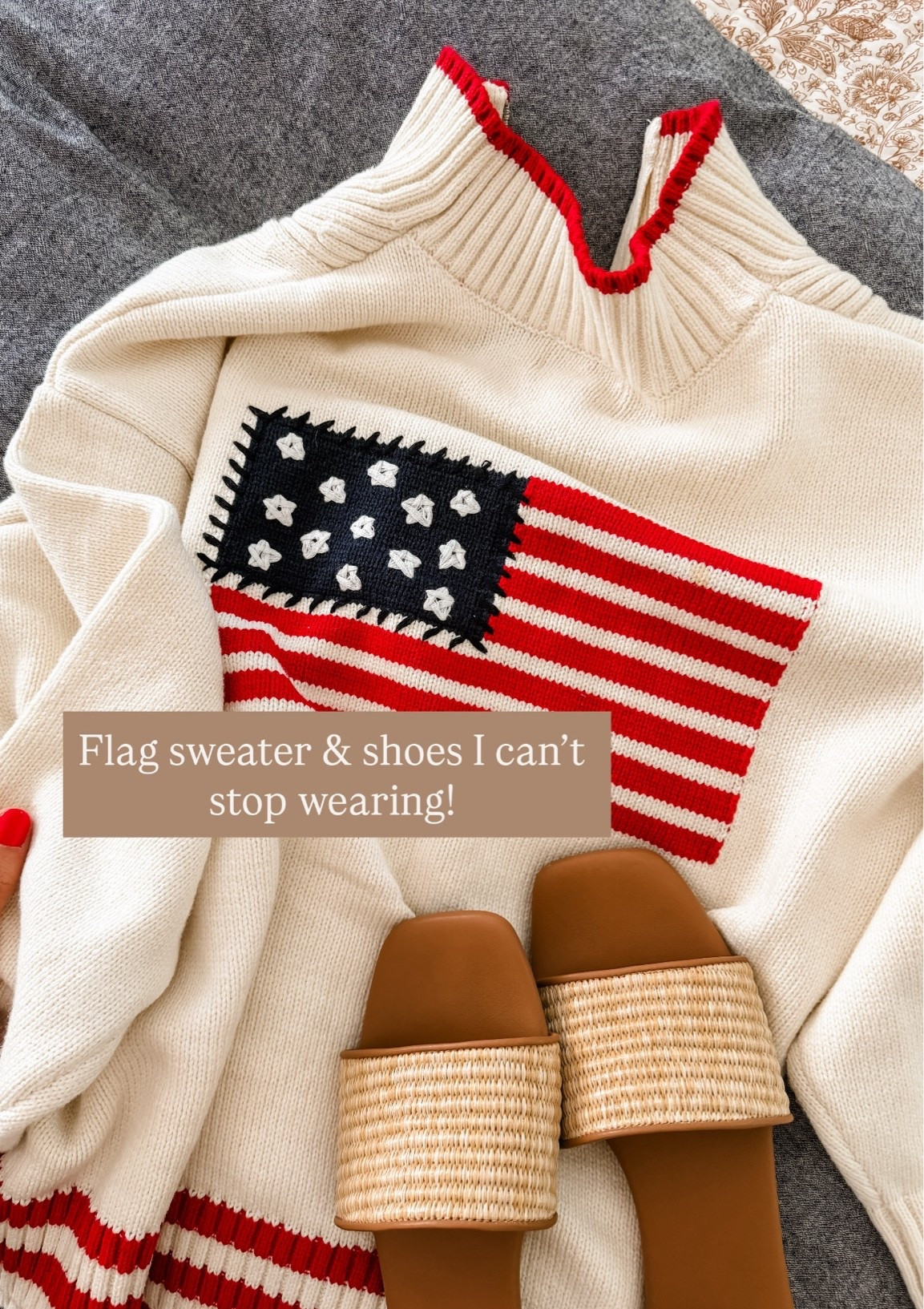 These pieces are perfect for summer 💕 super affordable too!

Loverly Grey, Target find, Target fashion, American flag sweater, neutral sandals

#LTKootd #LTKSeasonal