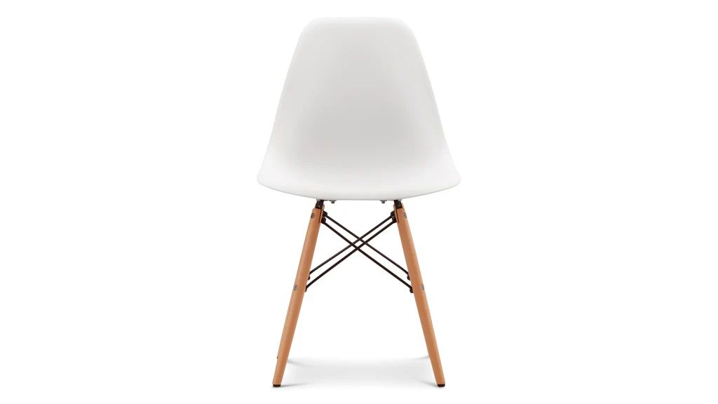 Flynn - Flynn Molded Dining Chair, White | Interior Icons