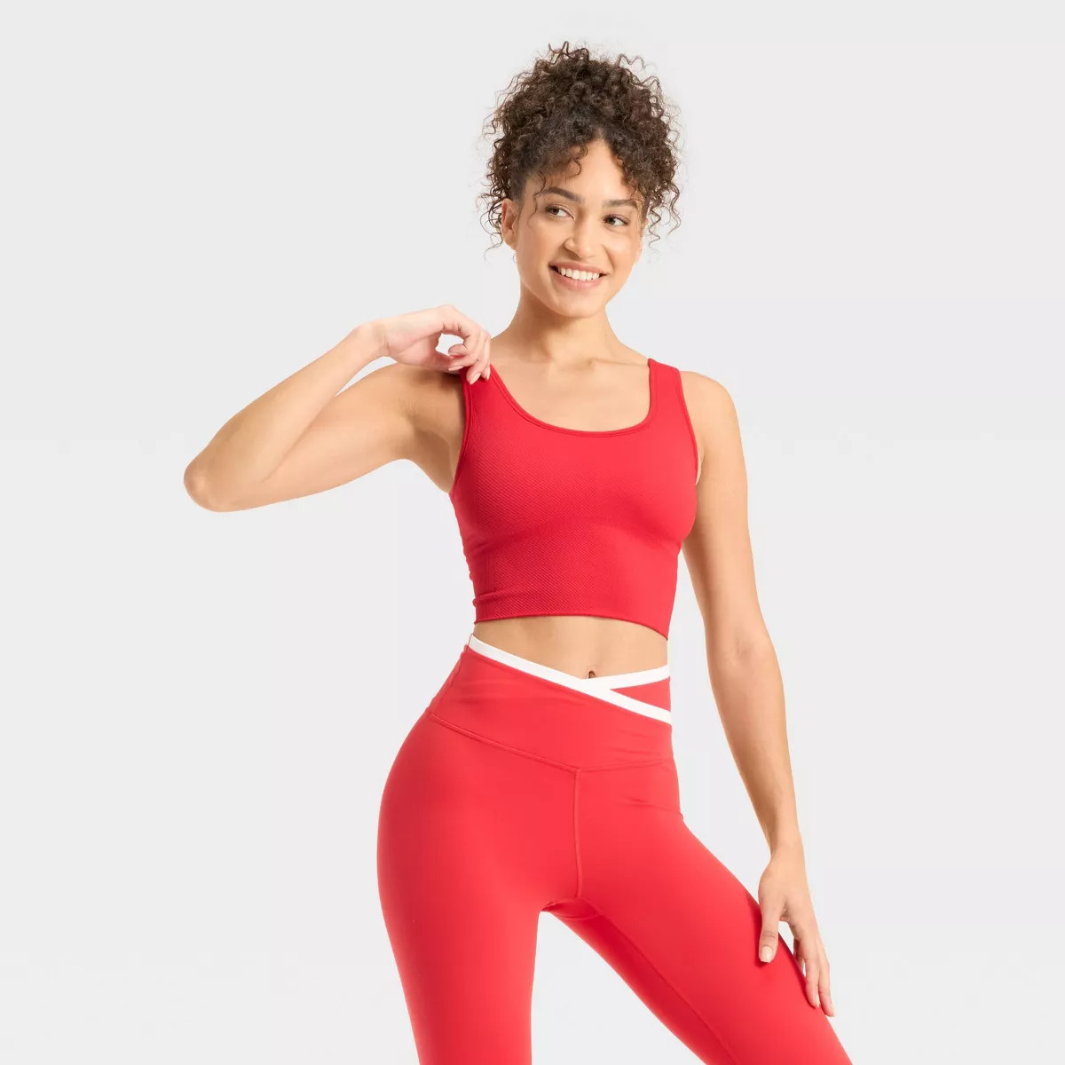 Women's Seamless Cropped Tank Top - All In Motion™ | Target