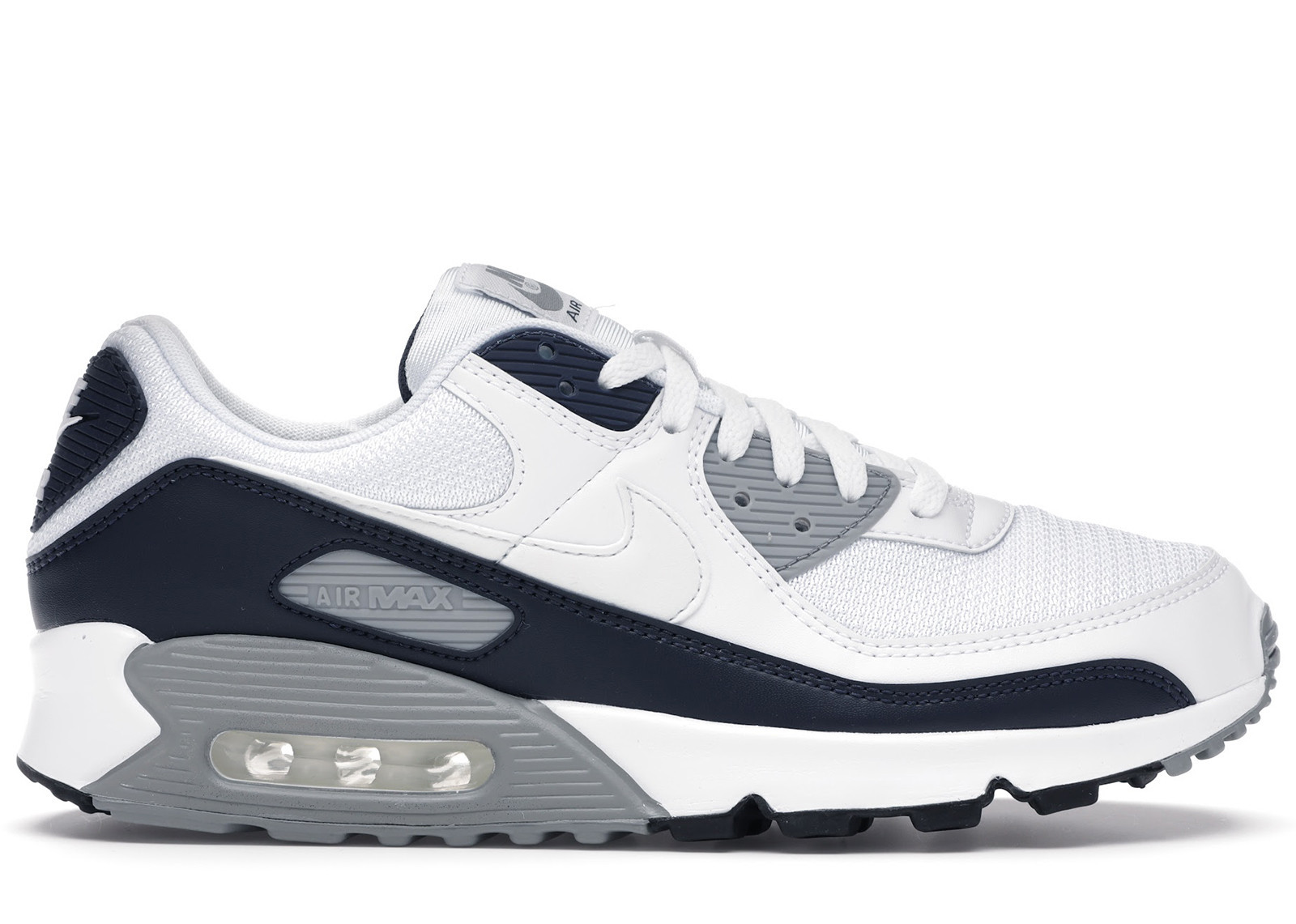 Nike Air Max 90 White Grey Obsidian | StockX