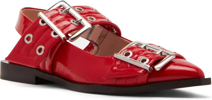 Graya Slingback Pointy Toe Flat (Women) | Nordstrom