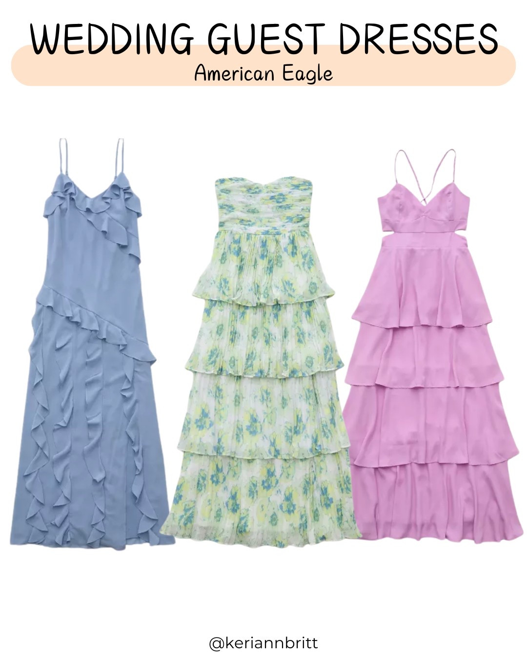 Wedding Guest Dresses - American Eagle

Spring dress wedding / summer wedding / wedding guest dress / aerie / ae / ruffle dress / tiered dress / maxi dress 

#LTKWedding #LTKFindsUnder100 #LTKSeasonal
