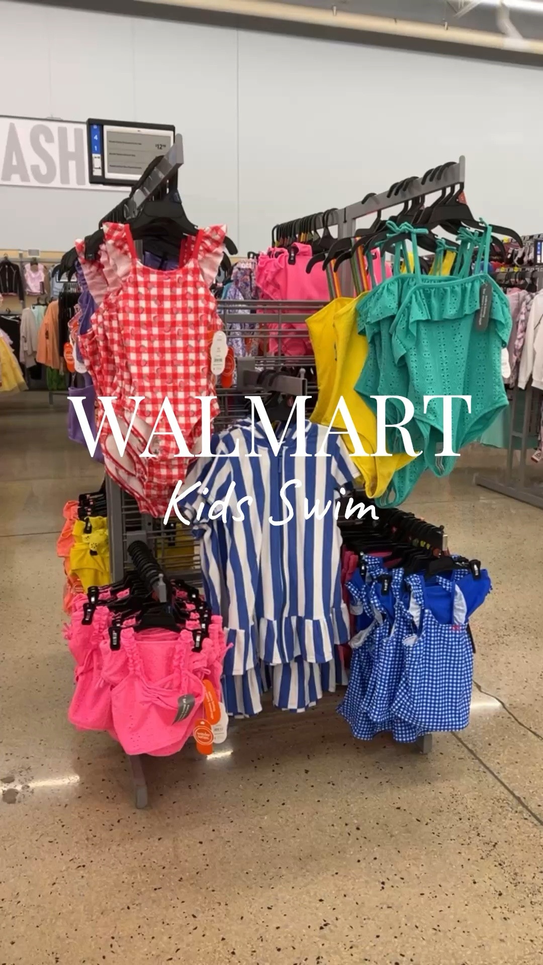 Walmart girls swimwear, the fun colors and bold patterns remind me of Hanna Andersson or Boden! #walmartkids 

#LTKKids