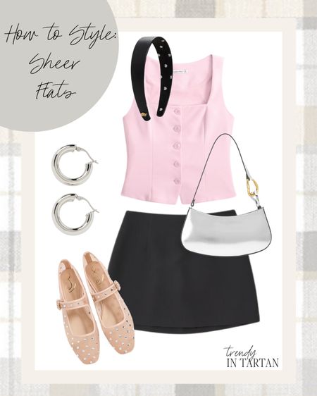 How to style: sheer flats

Sheet flats - spring outfits - spring fashion - trendy shoes - style tips 

#LTKSeasonal #LTKstyletip #LTKshoecrush