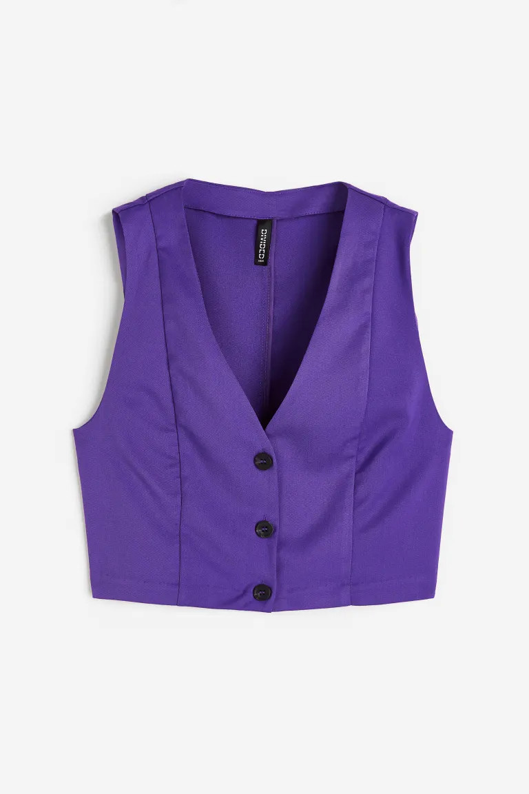 Crop Suit Vest | H&M (US + CA)