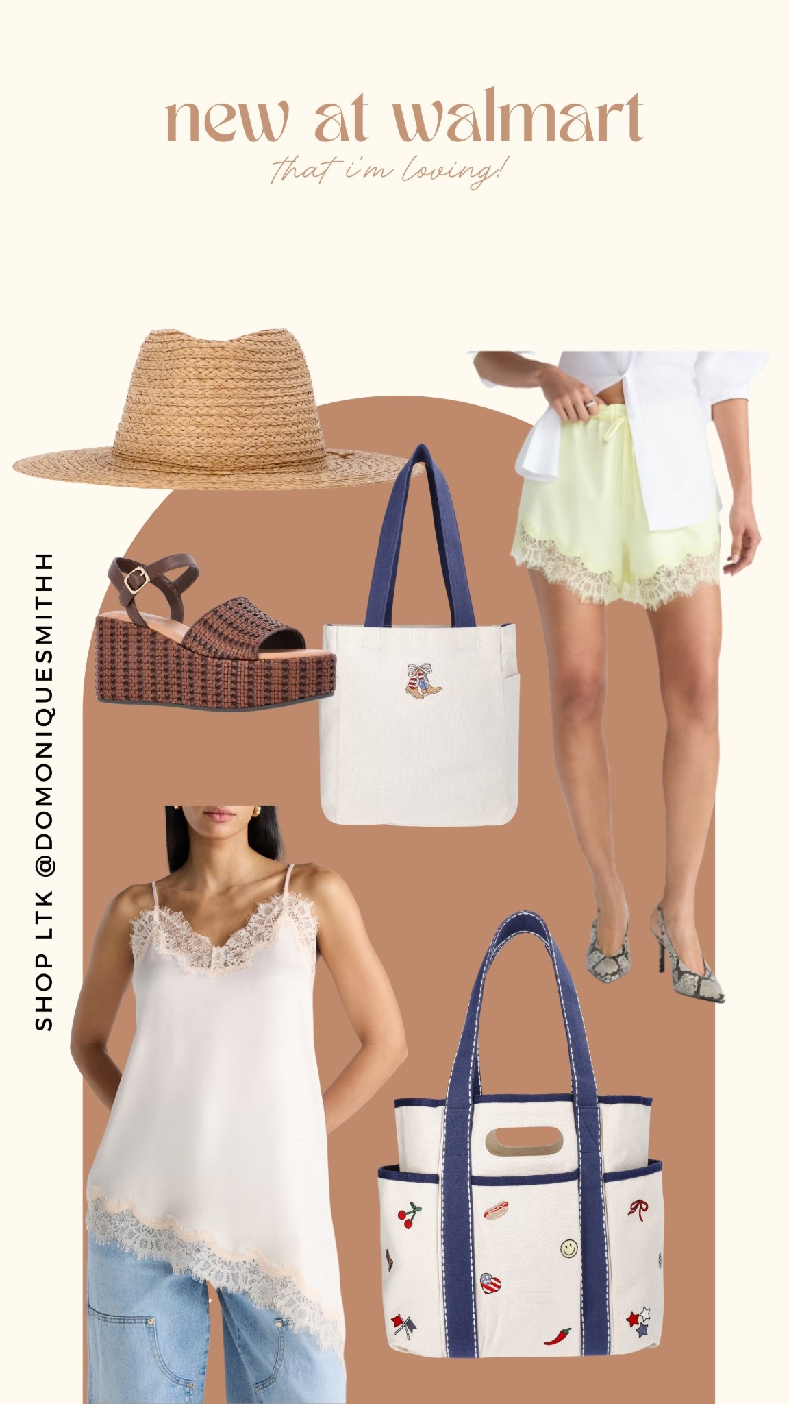 So many cute arrivals from Walmart!! Giving all the spring and summer vibes. And that toteeee 😍

#LTKgrwm #LTKSaleAlert #LTKSeasonal