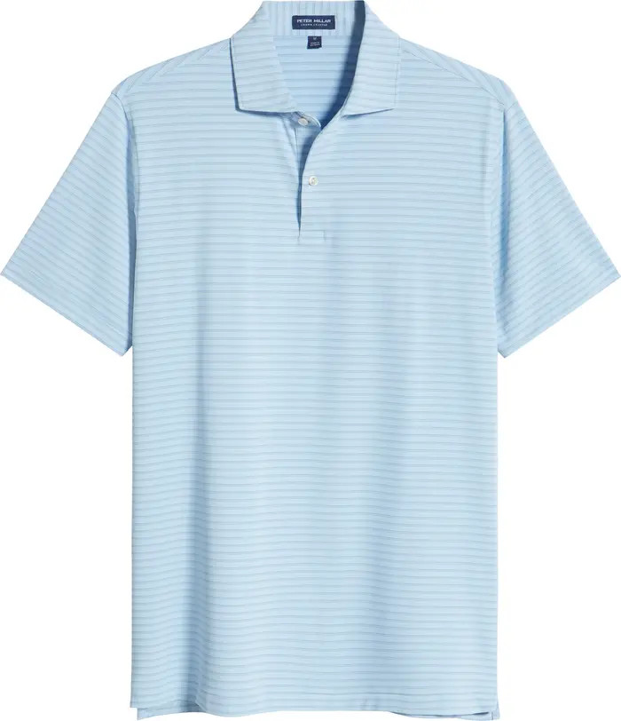 Bridge Stripe Performance Jersey Polo | Nordstrom