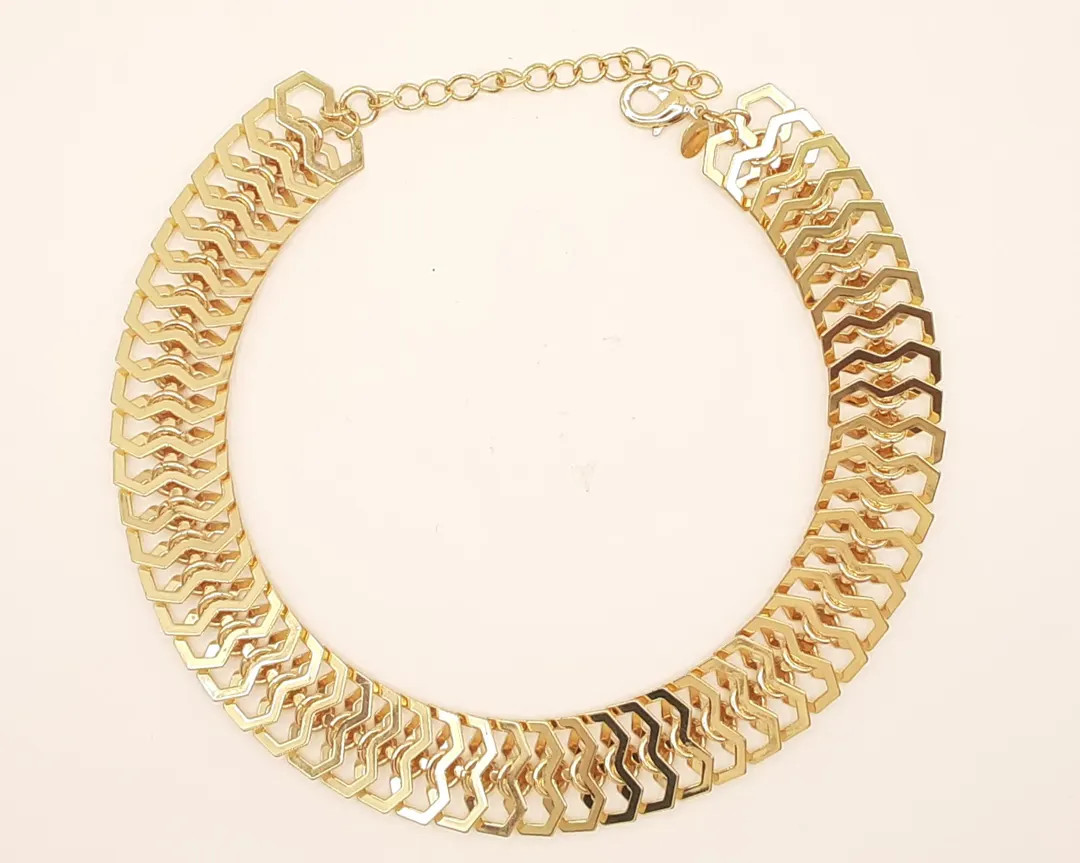 Vntg 80’s EXPRESS Slinky Link Choker - Etsy | Etsy (US)