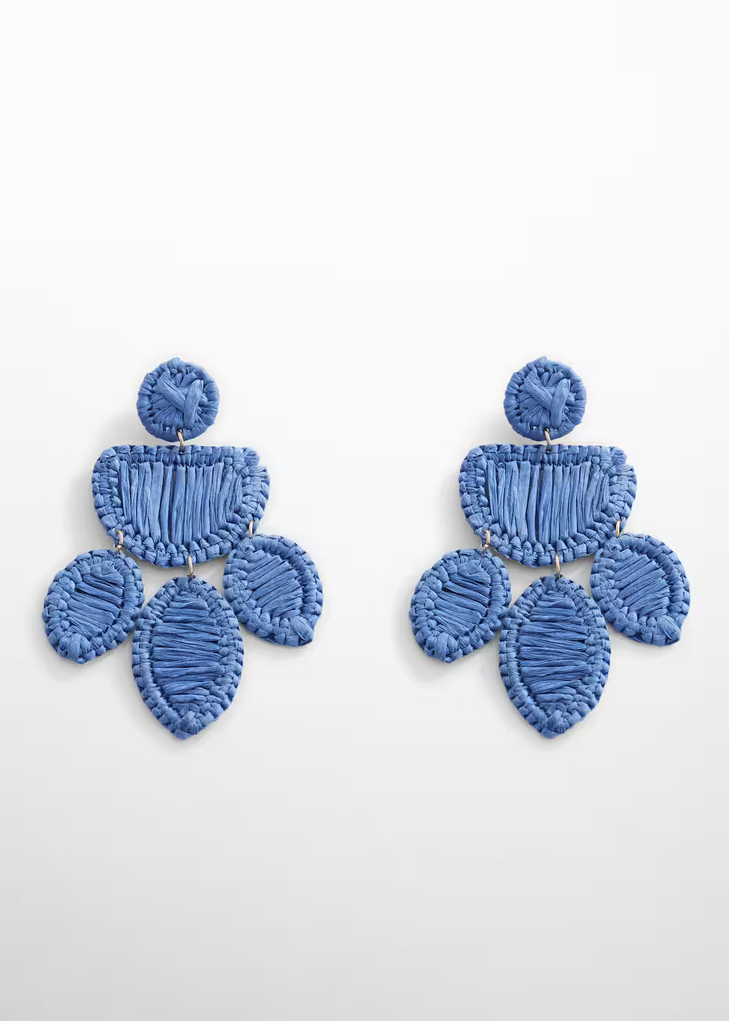 Long raffia earrings -  Women | Mango USA | MANGO (US)