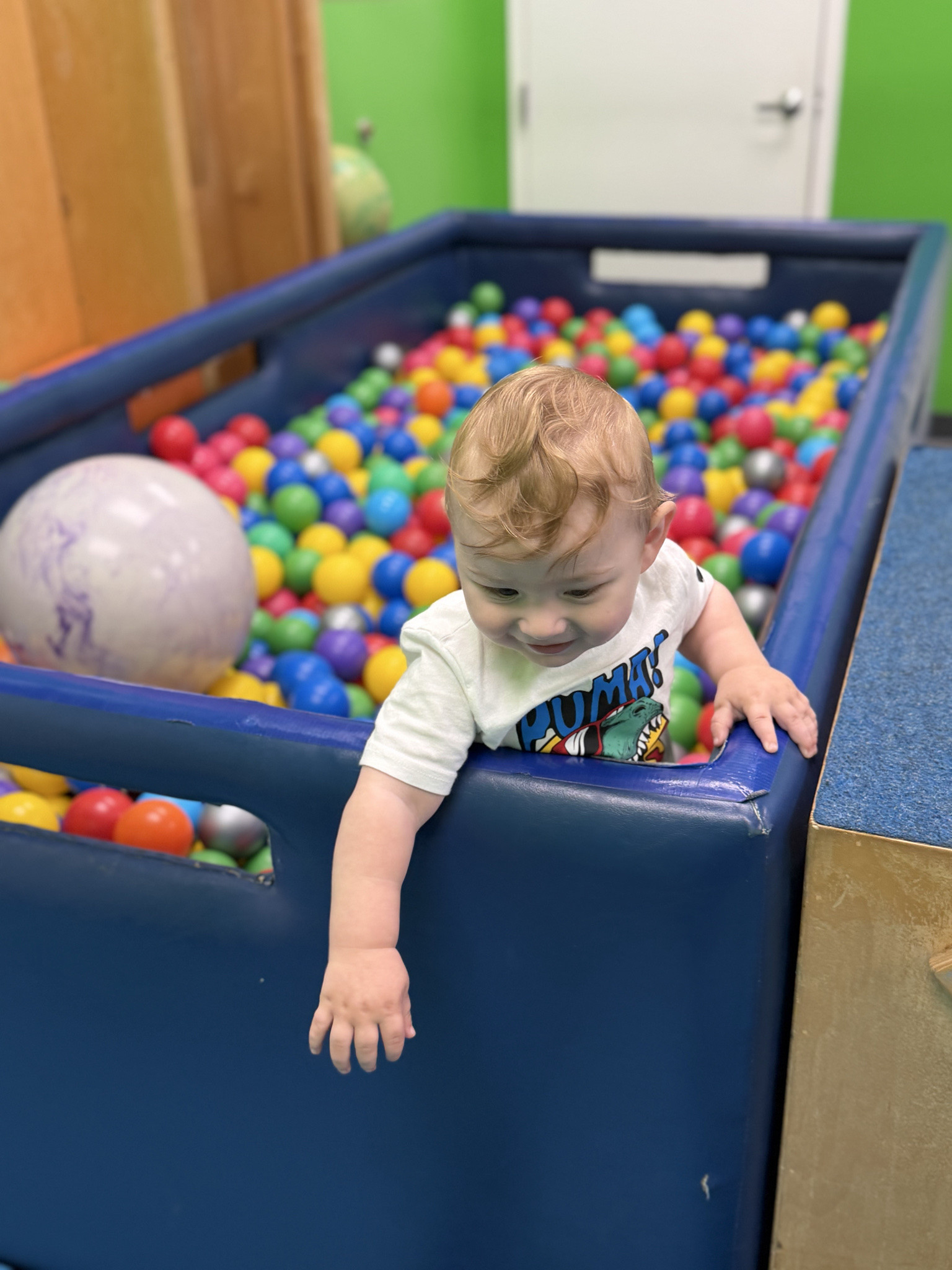 Watching someone explore a play space reminds me how important small moments feel good. Letting curiosity guide play keeps things lively.

#LTKmomlife