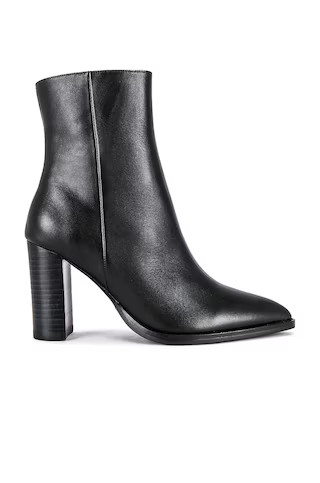 Tony Bianco Samara Heeled Bootie in Black Como from Revolve.com | Revolve Clothing (Global)