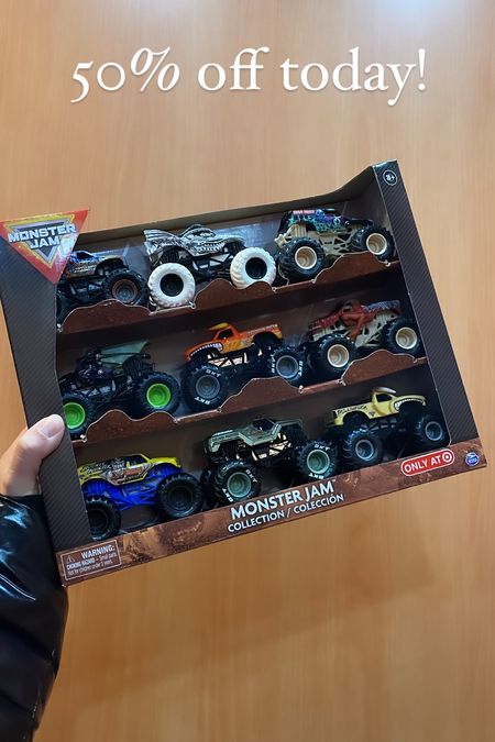 Under $18 for this 9 pack of monster trucks!

#LTKGiftGuide #LTKsalealert #LTKkids