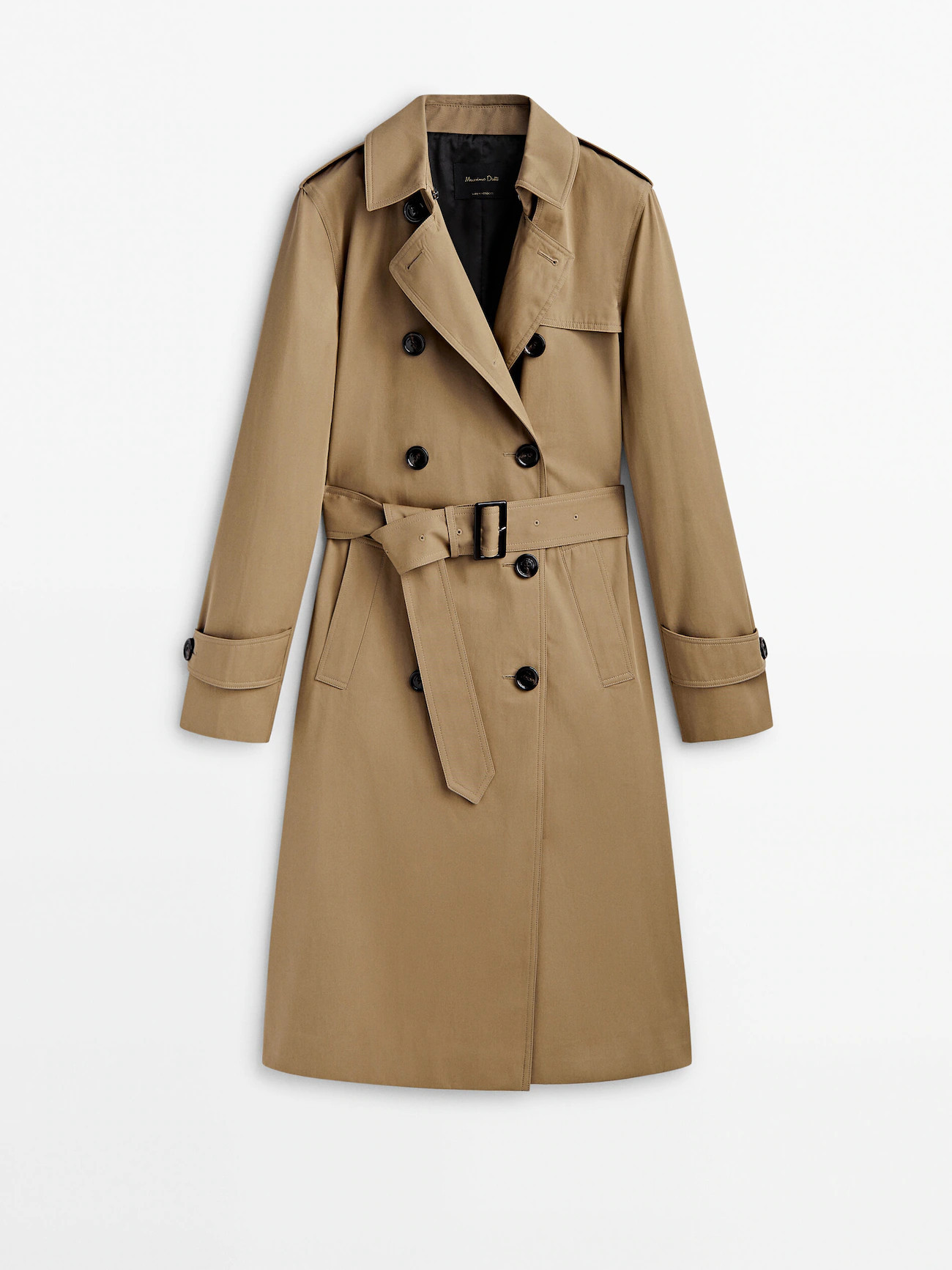 Trenchcoat mit Gürtel | Massimo Dutti DE