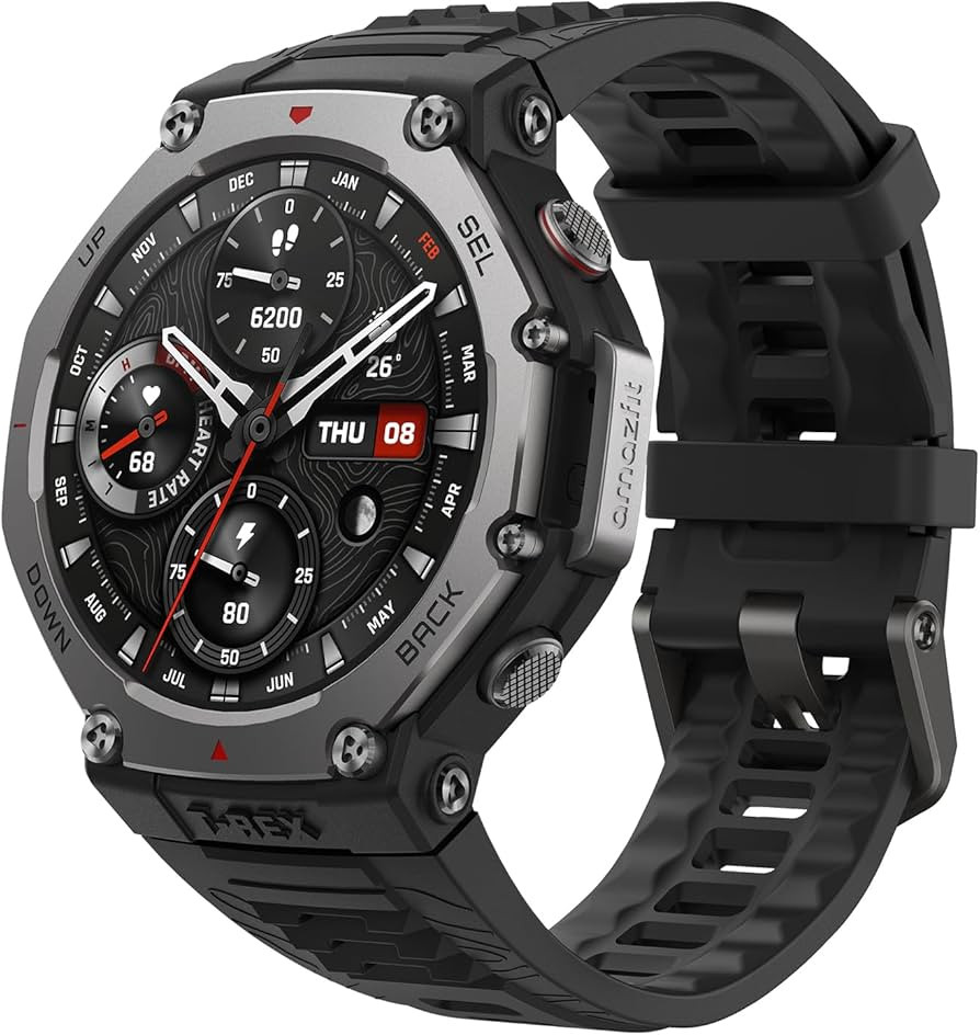 Amazfit T-Rex 3 Military Smart Watch 48mm, Fitness Watches with GPS (with Privacy), AI, Voice Con... | Amazon (US)